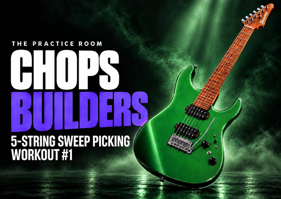 5-String Sweep Picking Workout #1