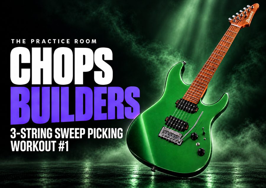 3-String Sweep Picking Workout #1